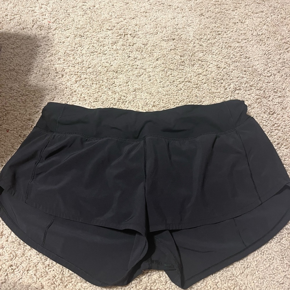 Black lulu shorts